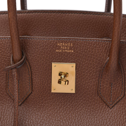 Hermes Ardennes Birkin 35 Noisette 6 of 18