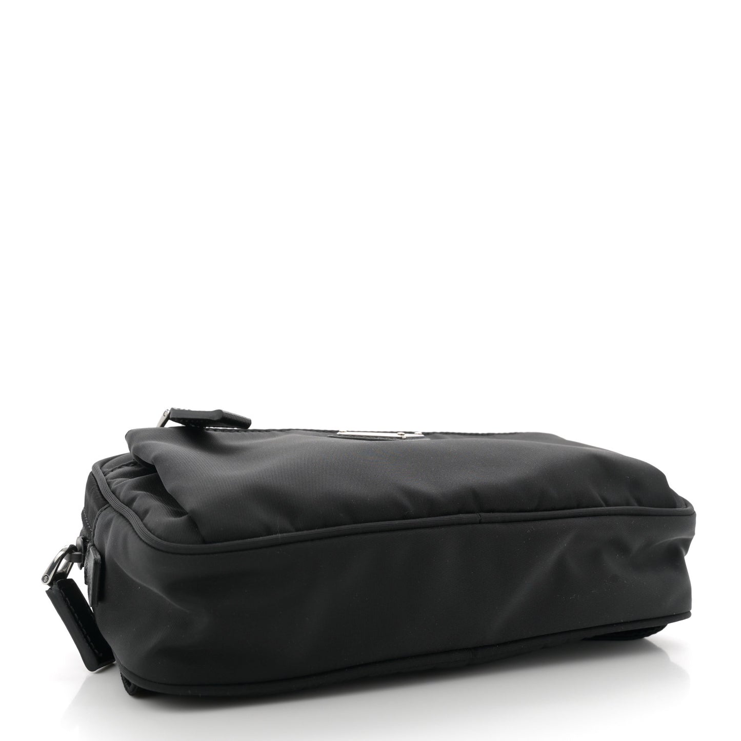 Re-Nylon Saffiano Belt Bag Black