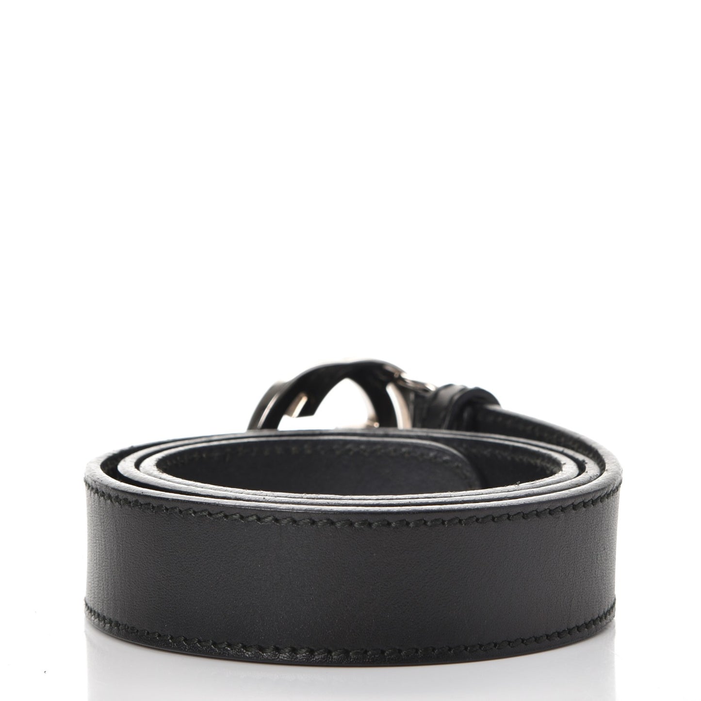Calfskin Interlocking G Belt 80 32 Black