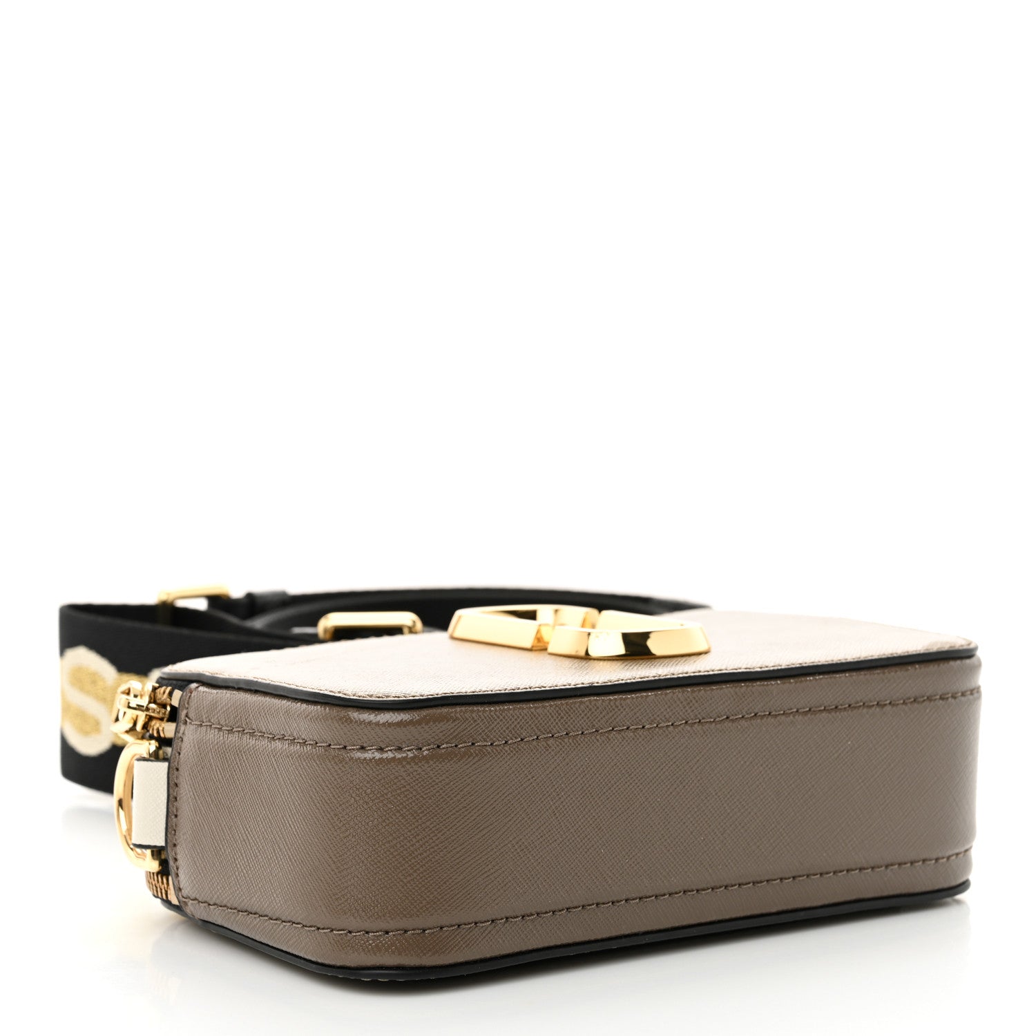 Marc Jacobs Saffiano Small Snapshot Camera Bag French Grey 4 of 13