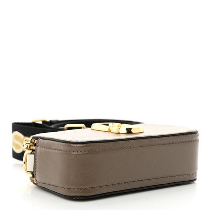 Marc Jacobs Saffiano Small Snapshot Camera Bag French Grey 4 of 13