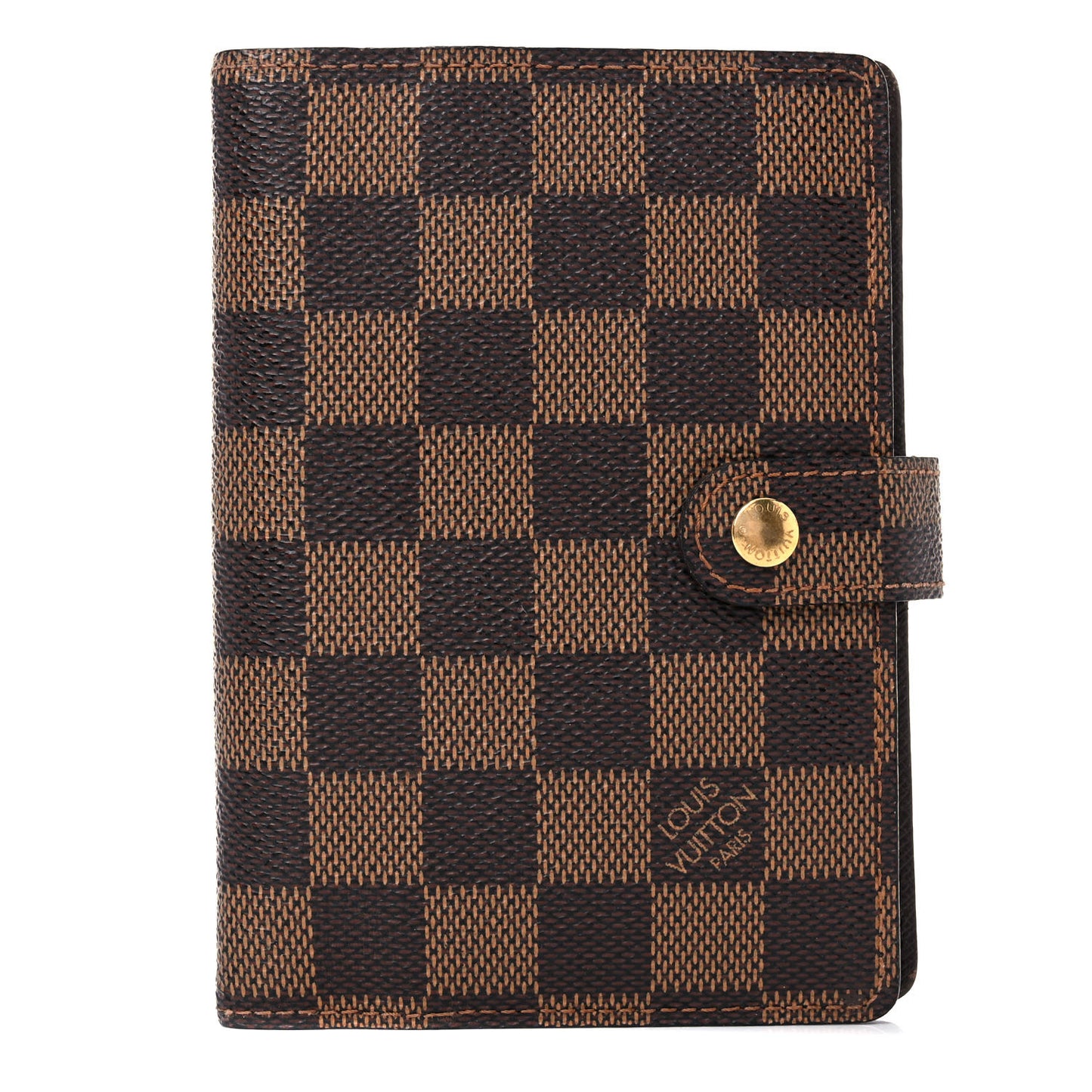 Damier Ebene Small Ring Agenda Cover
