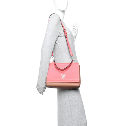 Louis Vuitton Soft Calfskin Lockme II Top Handle  Rose Bruyere 2 of 14