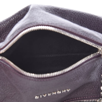 Givenchy Sugar Goatskin Pandora Wristlet Dark Purple 6 of 10