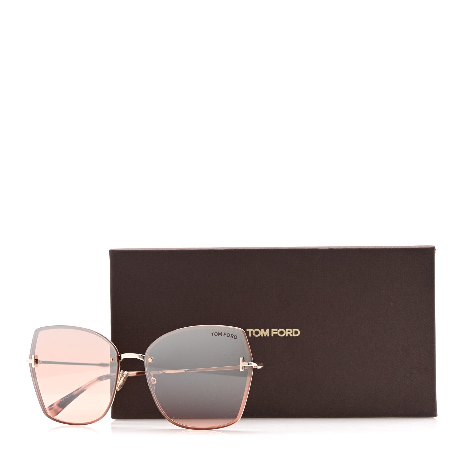 Tom Ford Metal Nickie Sunglasses TF1107 Gold 7 of 7