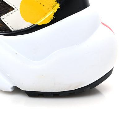Louis Vuitton LV X YK Calfskin Monogram Dots Monogram Archlight Sneakers White 11 of 12