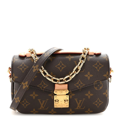 Louis Vuitton Monogram Pochette Metis East West 1 of 9