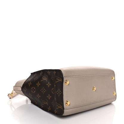 Louis Vuitton Calfskin Monogram On My Side Greige 4 of 9