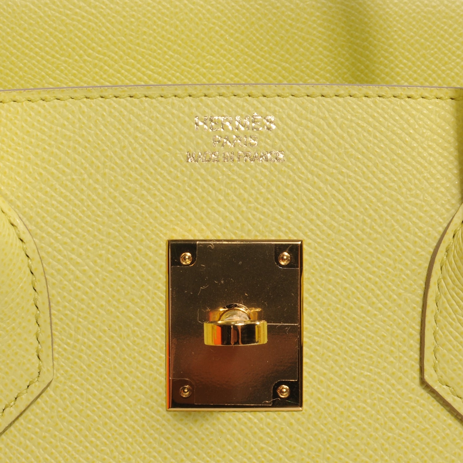 Hermes Epsom Birkin 35 Soufre Sulfur 10 of 11