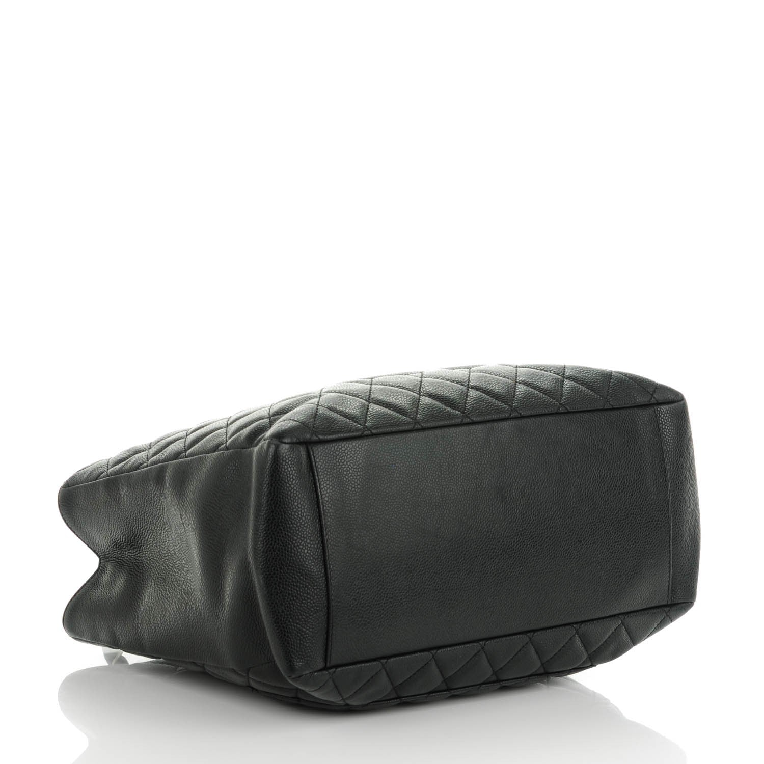 Chanel Caviar Quilted Grand Shopping Tote GST Black 4 of 7