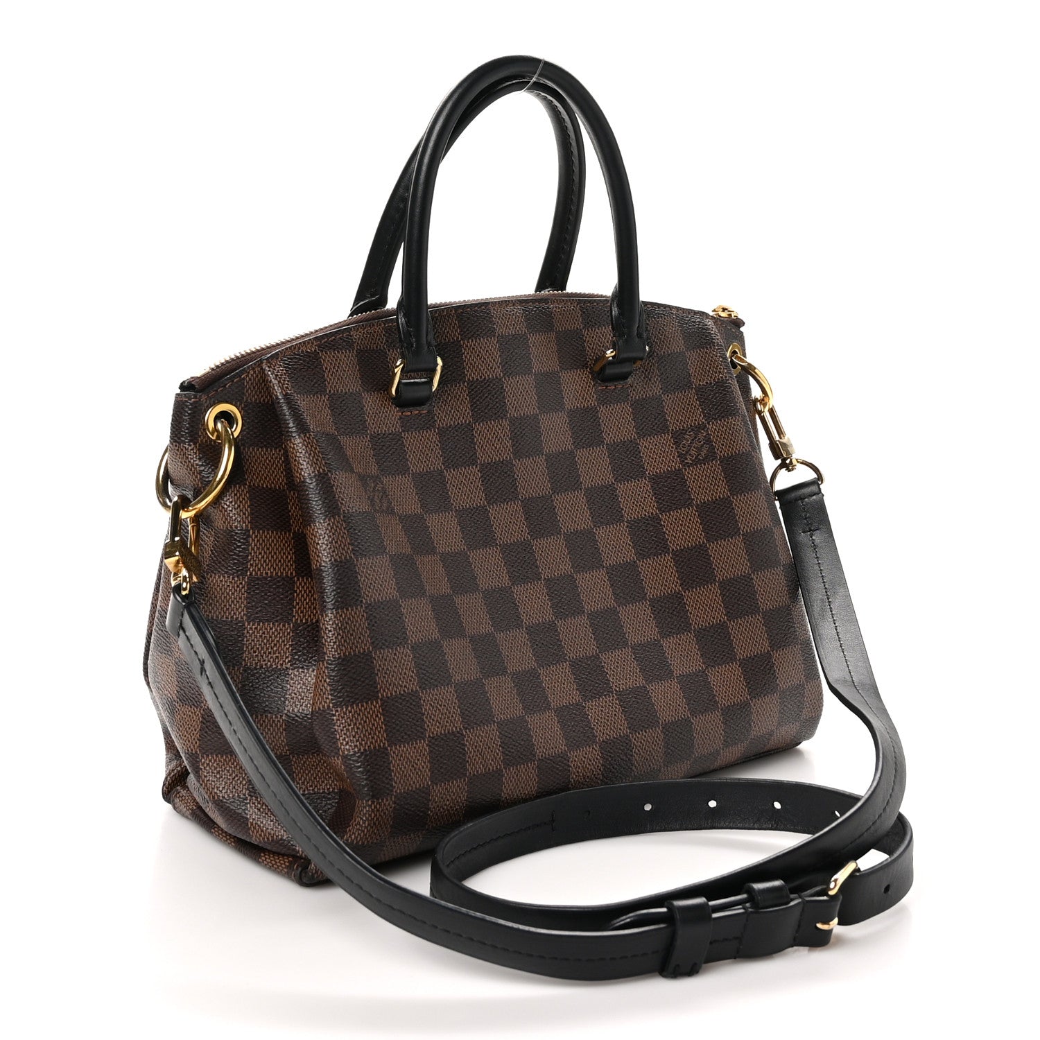 Louis Vuitton Damier Ebene Odeon Tote PM Black 3 of 9