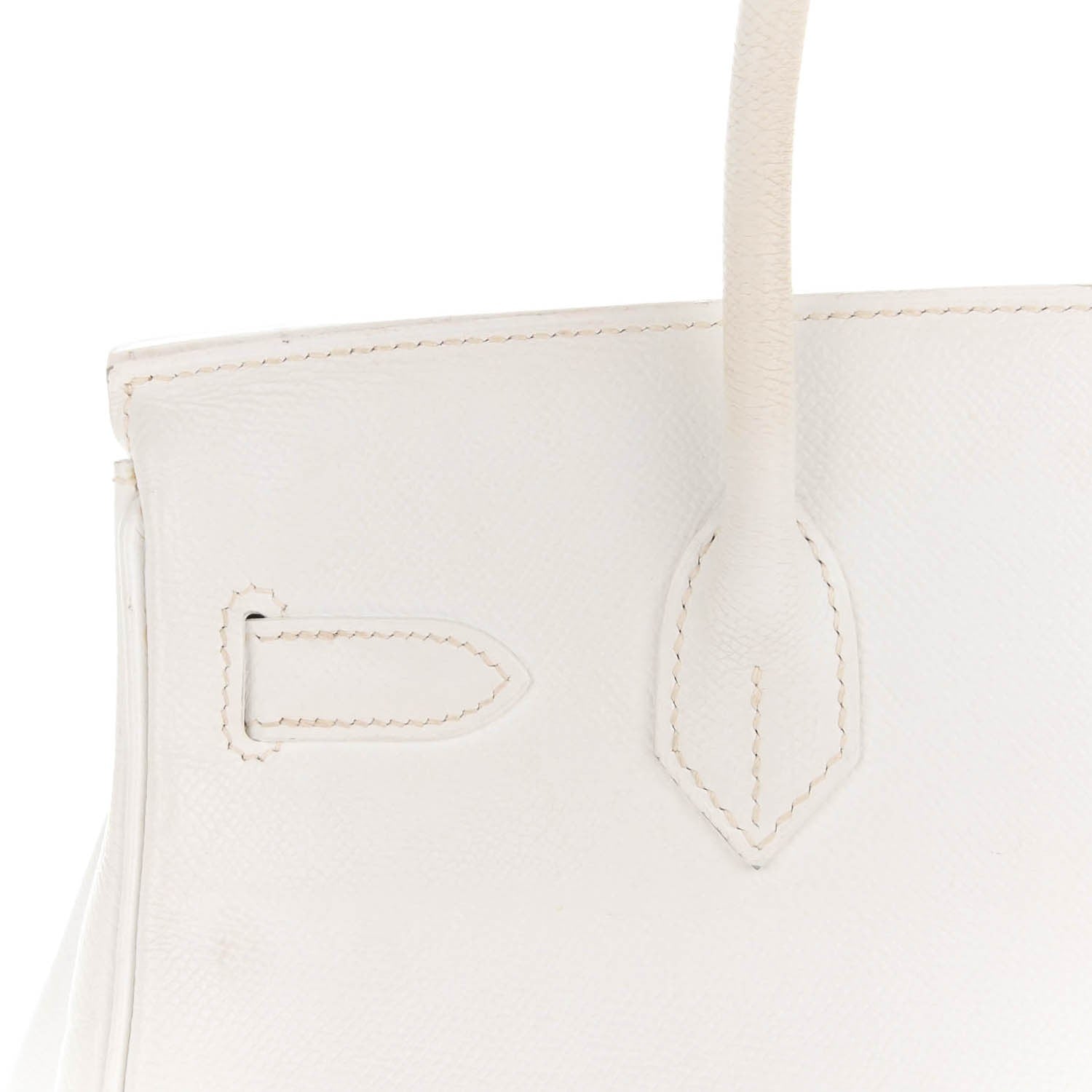 Hermes Epsom Birkin 30 White 17 of 23