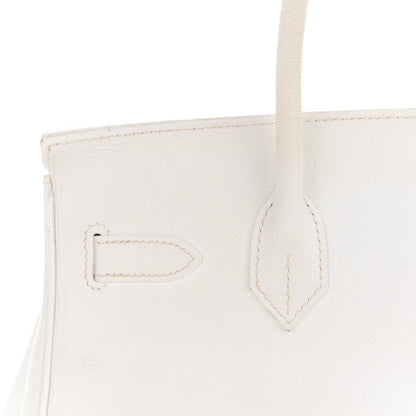 Hermes Epsom Birkin 30 White 17 of 23
