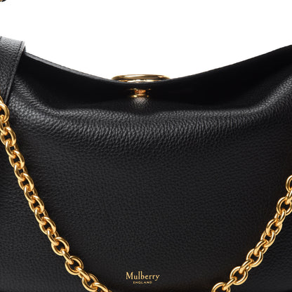 Mulberry Small Classic Grain Calfskin Small Leighton Black 9 of 9