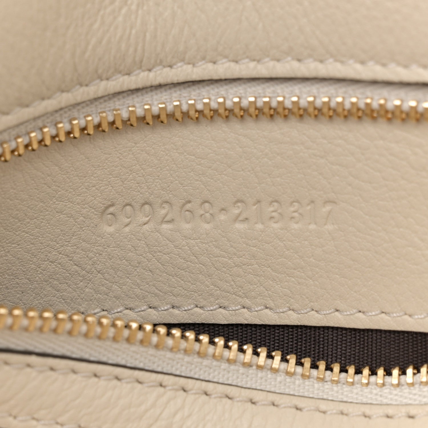 Gucci Roxy Calfskin Blondie Chain Shoulder Flap Bag Mystic White 7 of 11