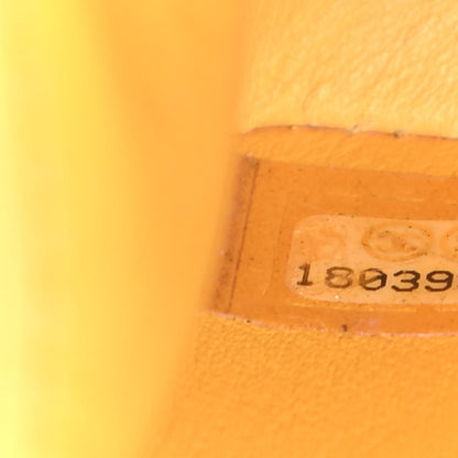 Chanel Galuchat Stingray Small Boy Flap Yellow 8 of 11