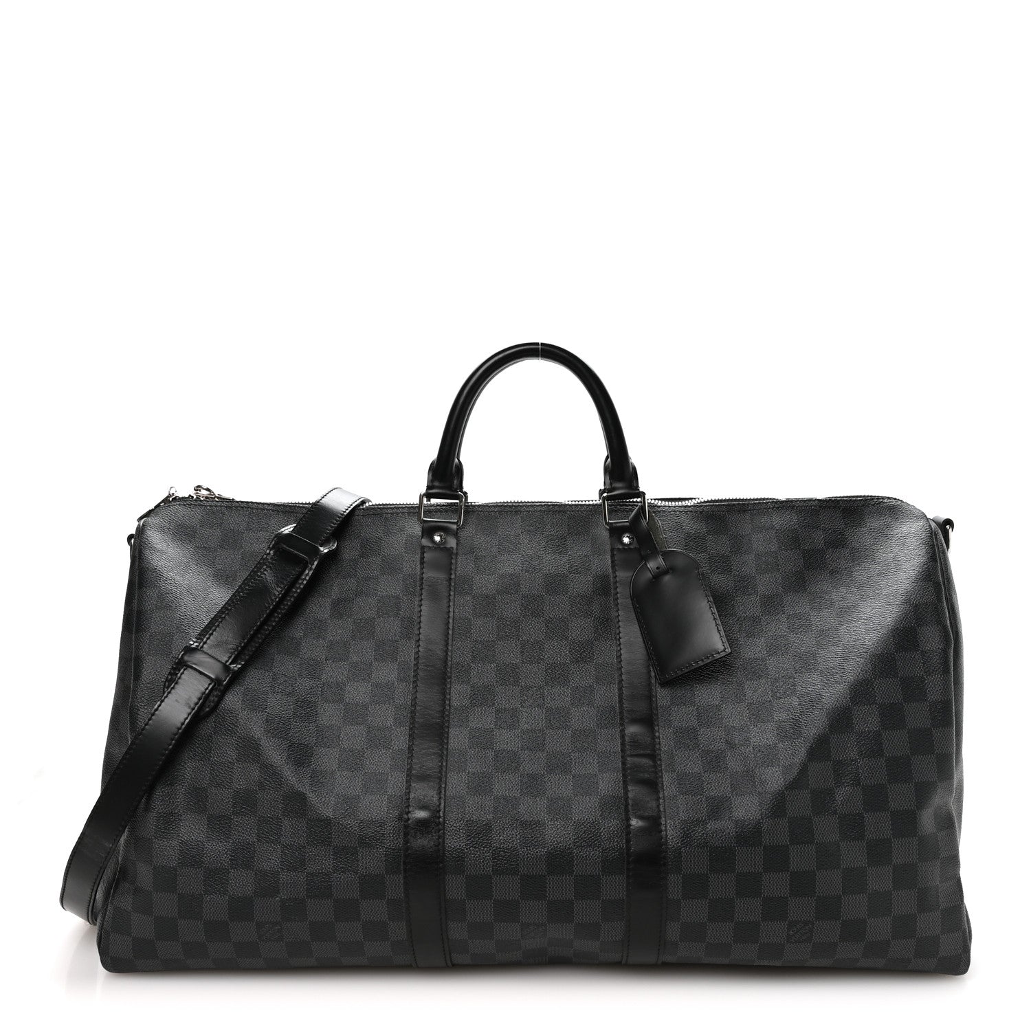 Louis Vuitton Damier Graphite Keepall Bandouliere 55 1 of 9