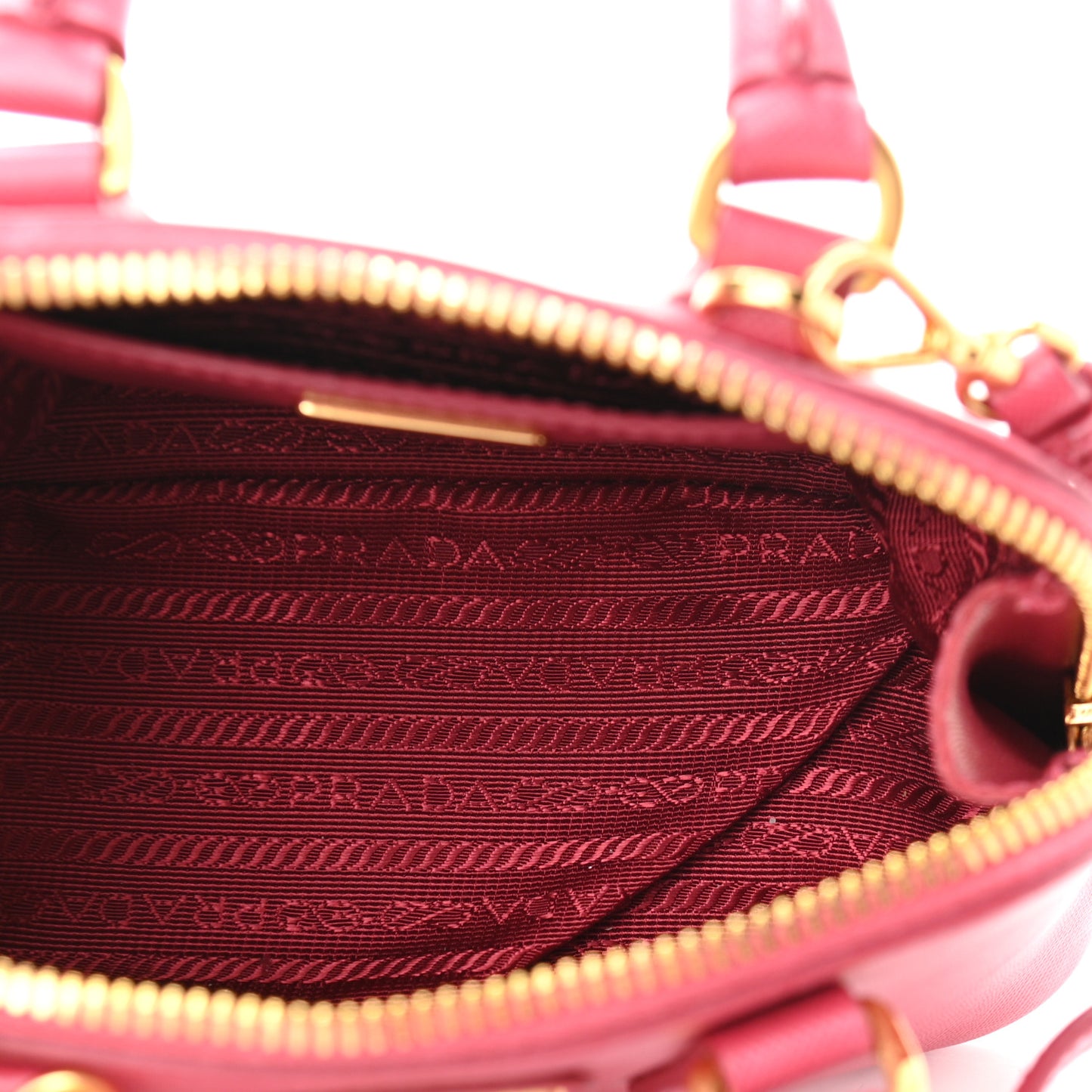 Saffiano Lux Mini Promenade Tote Peonia