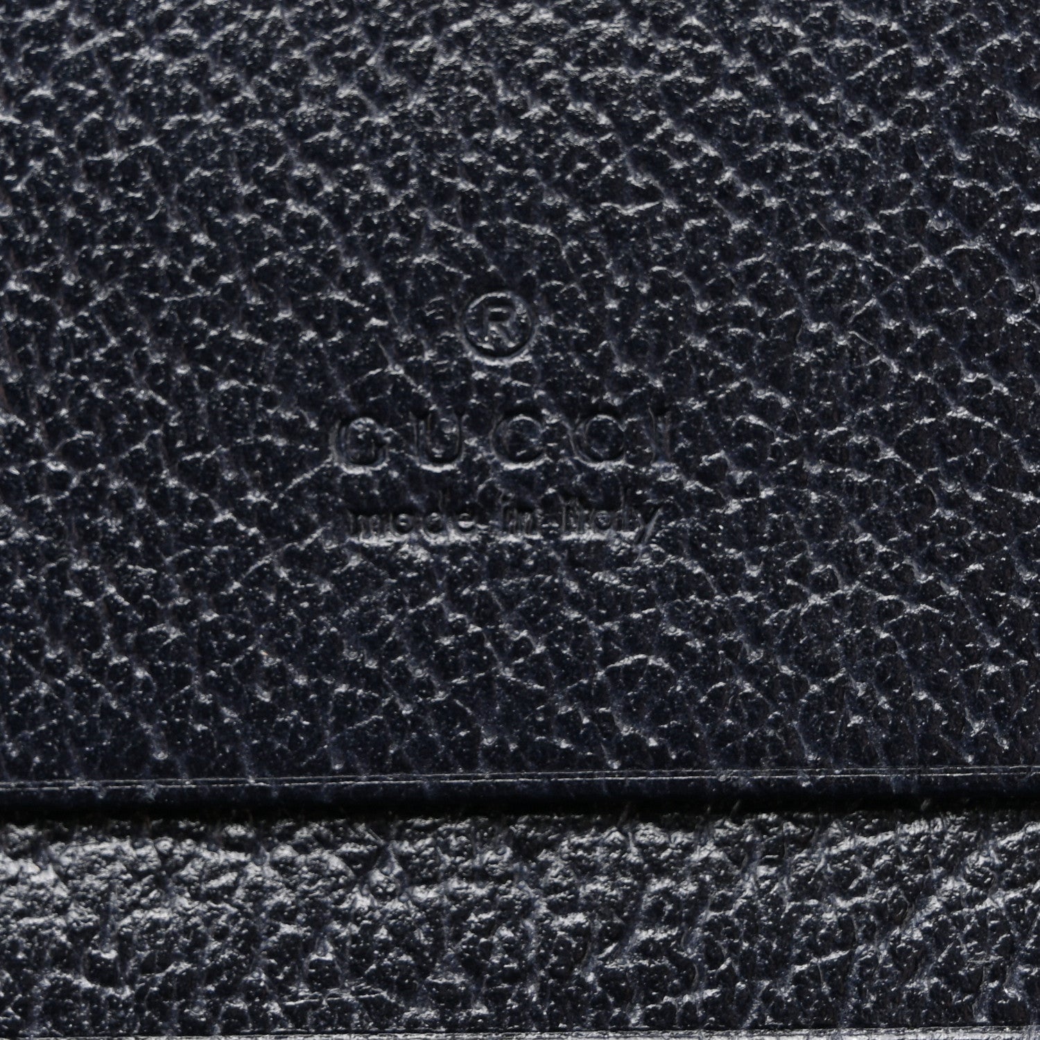Gucci GG Supreme Monogram Textured Dollar Calfskin Web Ophidia Card Case Beige Blue 6 of 7