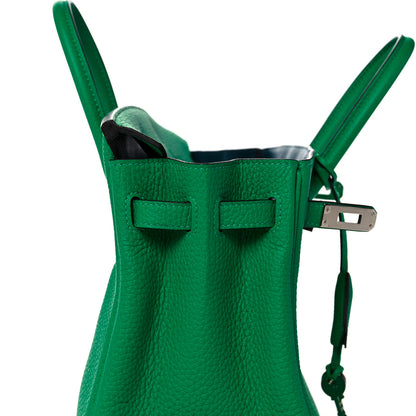 Hermes Togo Verso Birkin 25 Menthe Vert Bosphore 15 of 34