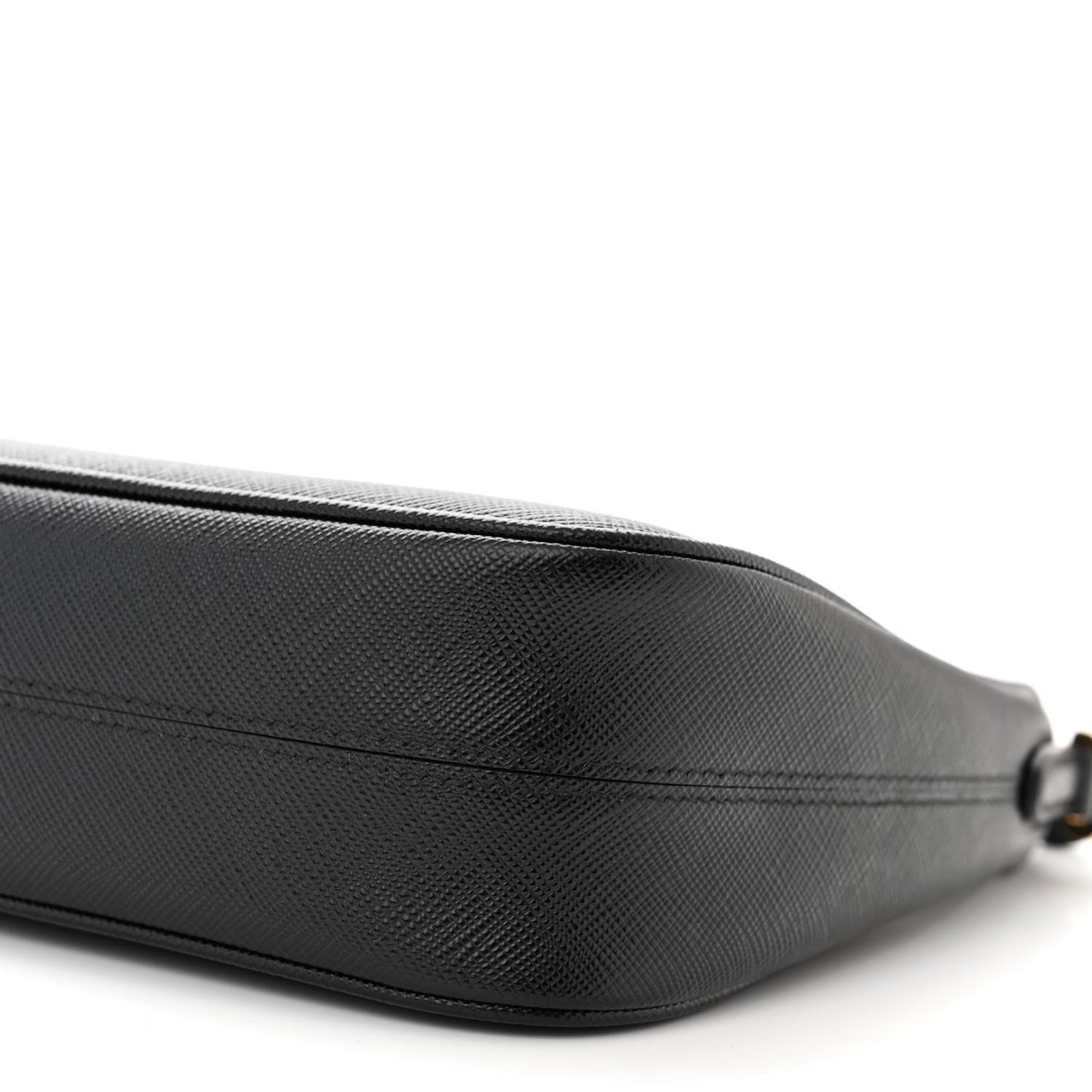 Saffiano Lux Re-Edition 2005 Shoulder Bag Black