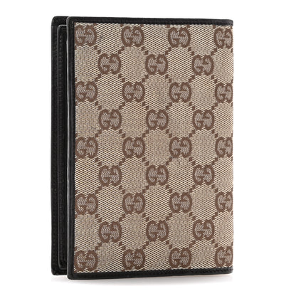Gucci Monogram Passport Wallet Dark Brown 3 of 11