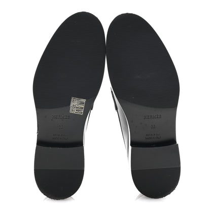 Hermes Calfskin Womens Hot Loafer 36 Black 6 of 11
