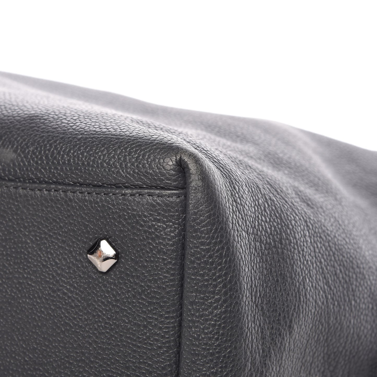 Calfskin Weekender Bag Phantom Grey