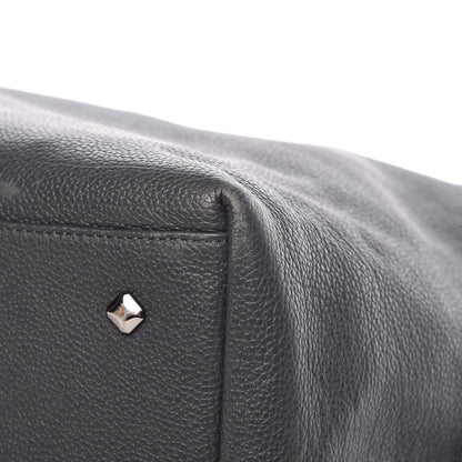 MCM Calfskin Weekender Bag Phantom Grey 13 of 19