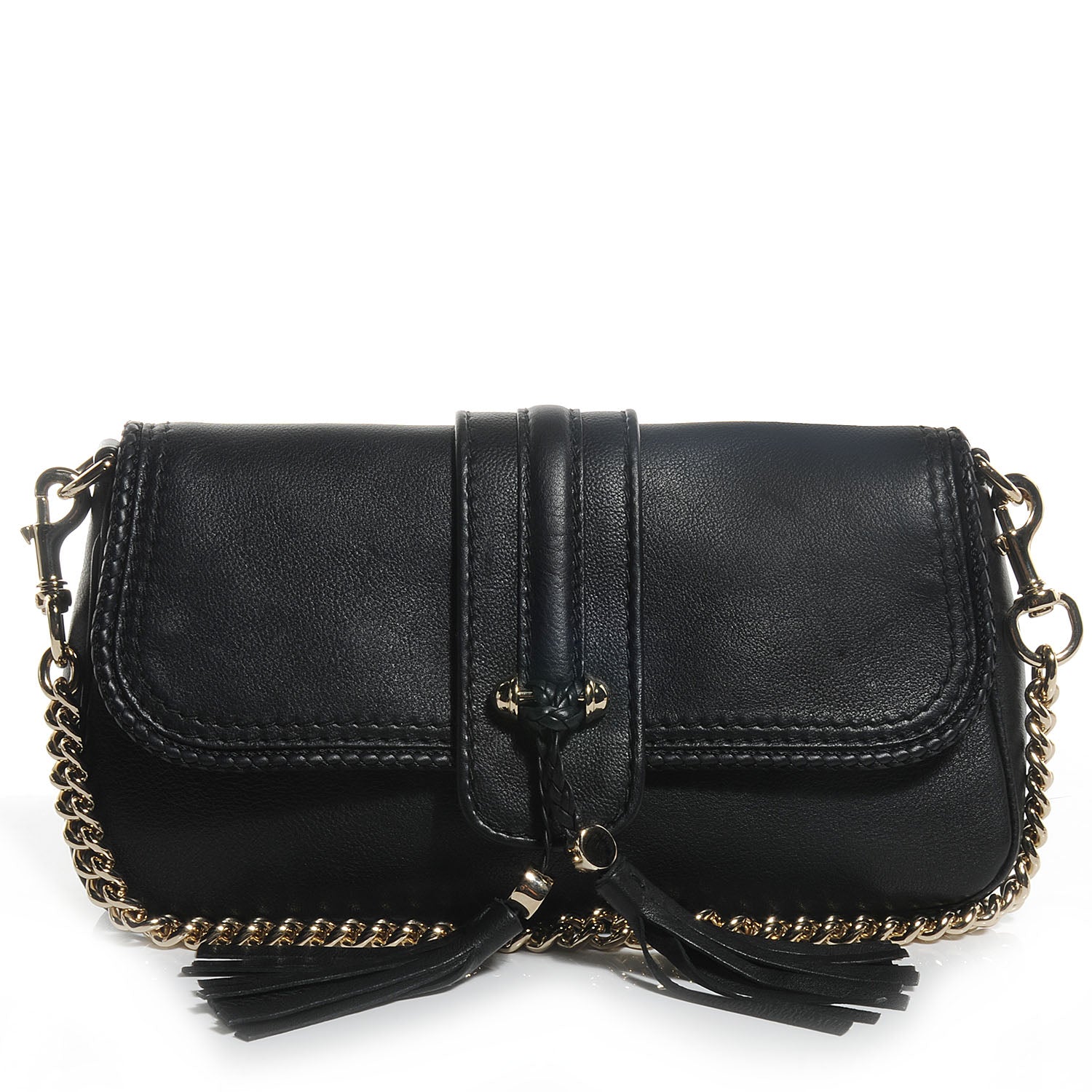 Gucci Leather Marrakech Evening Bag Black 1 of 9