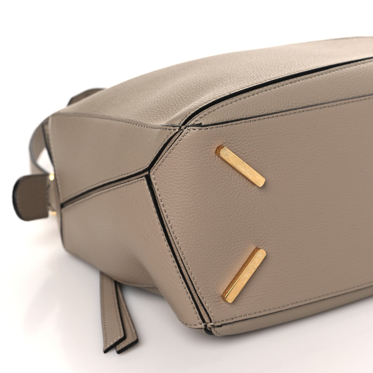 Calfskin Medium Puzzle Bag Sand