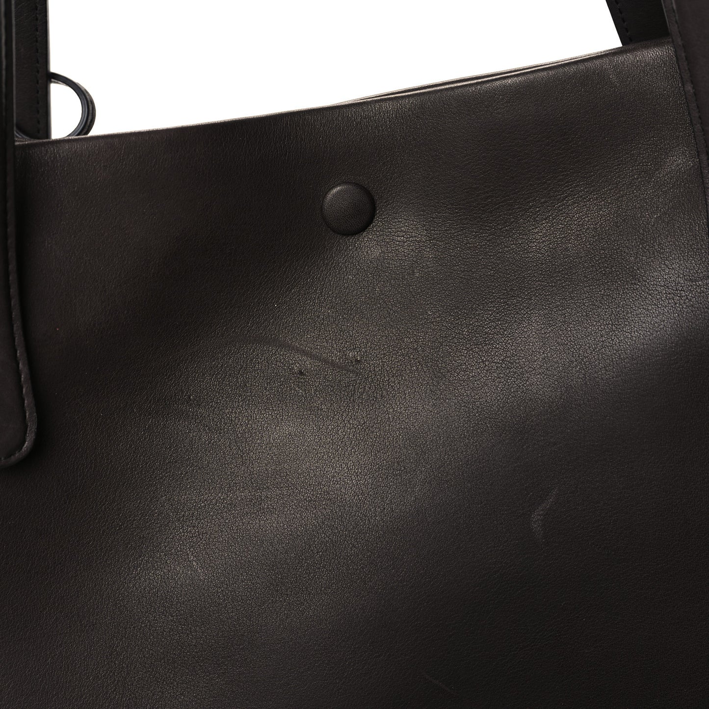 Polished Saddle Calfskin Idaho XL Dark Brown