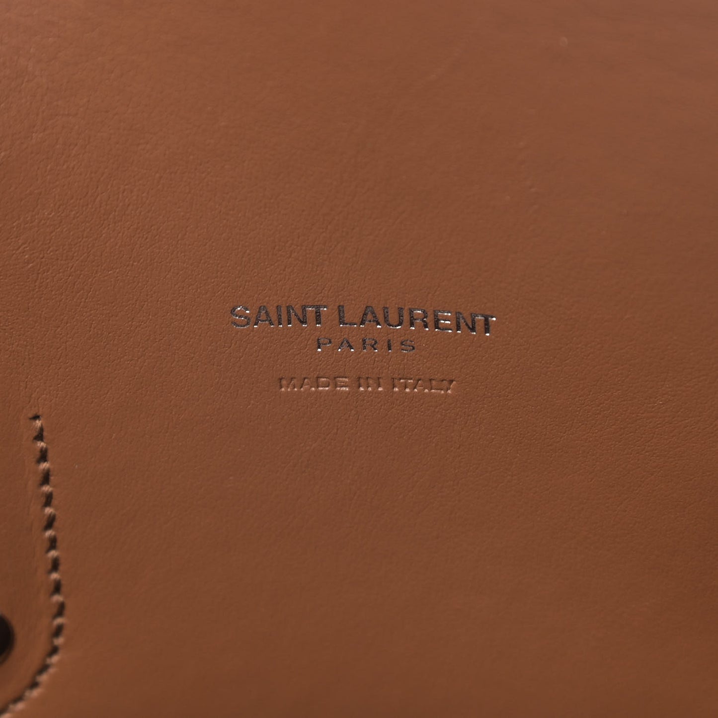 Grained Calfskin Topstitch Small Classic Sac De Jour Taupe