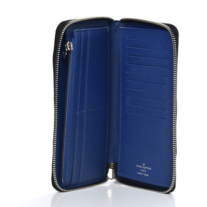 Louis Vuitton Taigarama Vertical Zippy Wallet Cobalt 5 of 7
