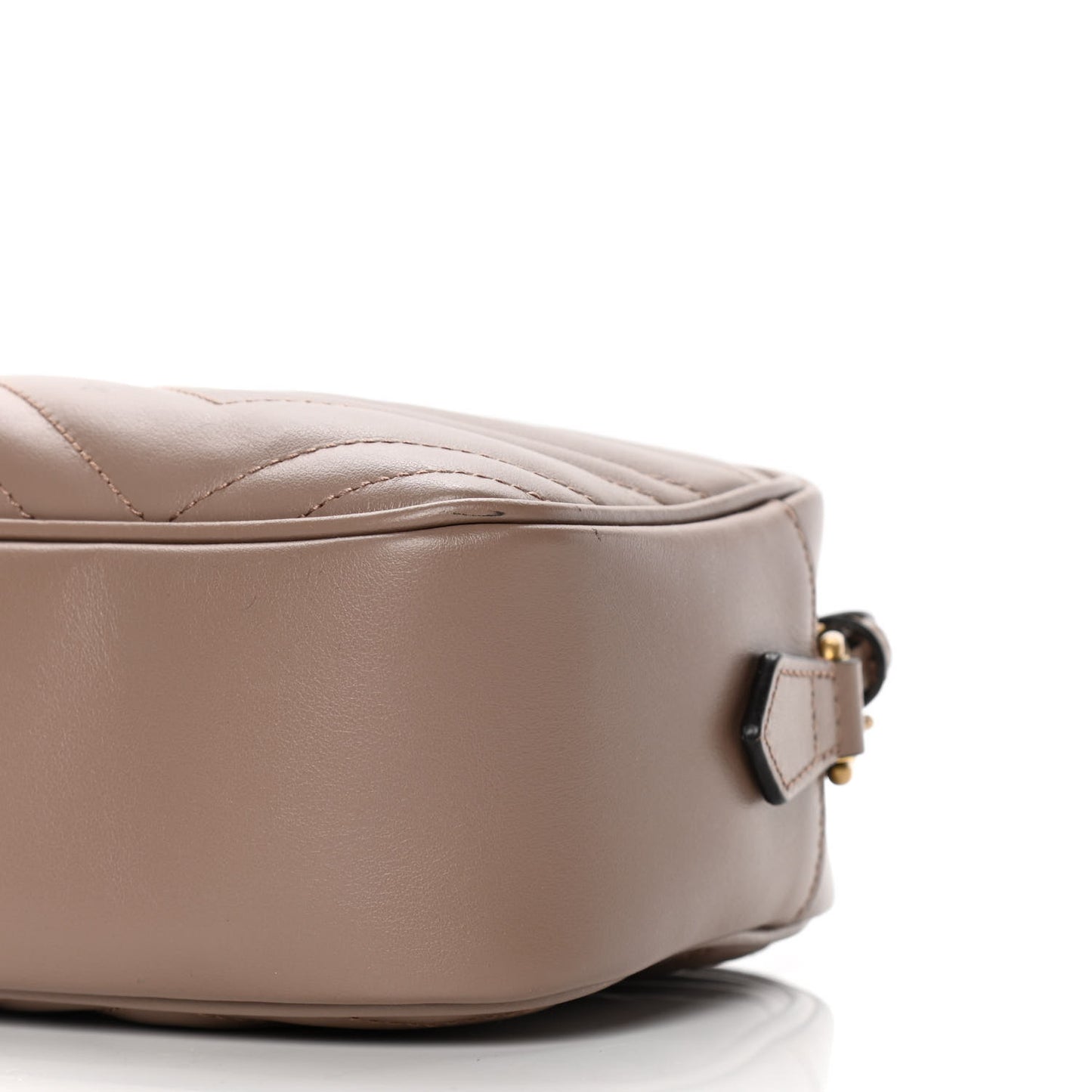 Calfskin Matelasse Small GG Marmont Chain Shoulder Bag Porcelain Rose
