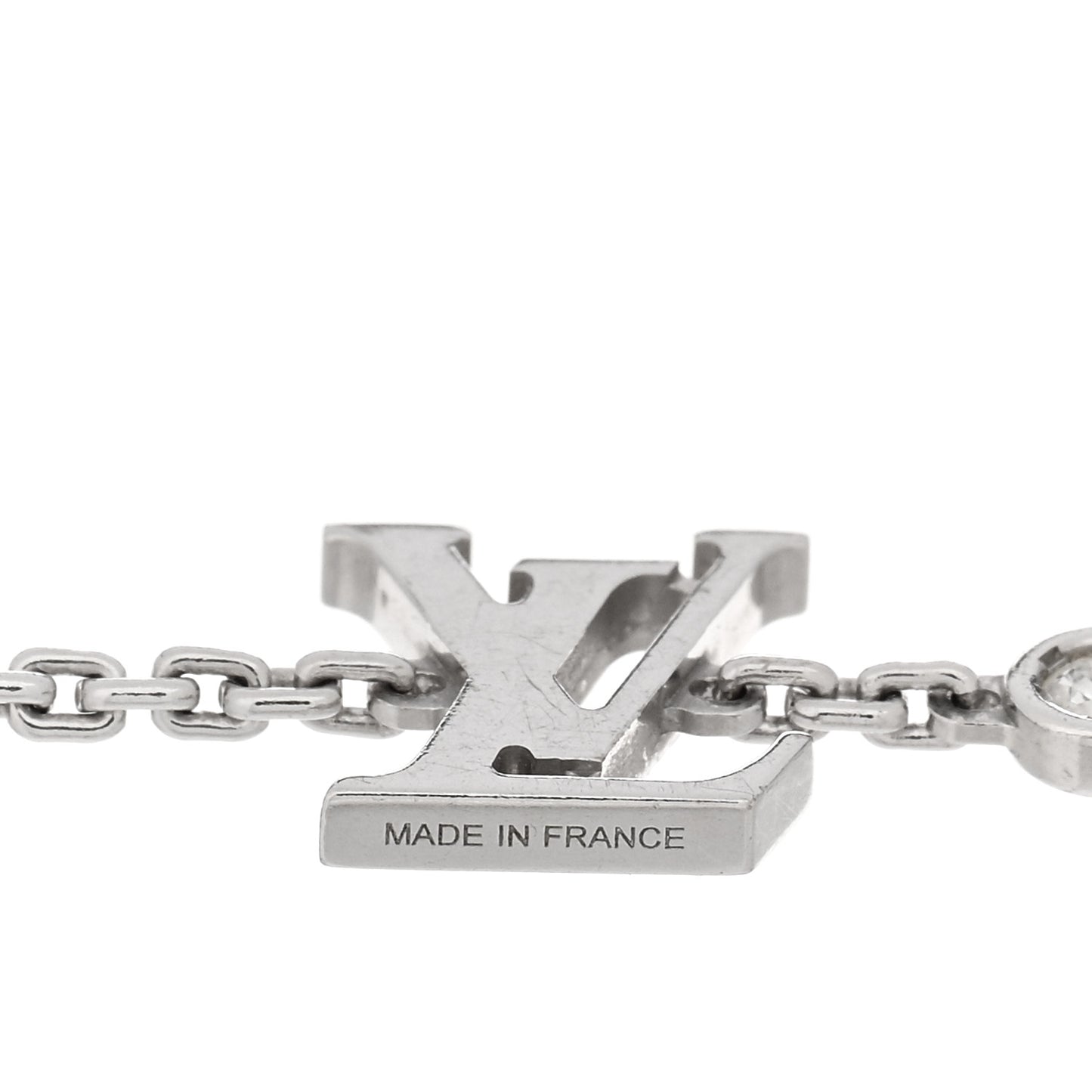 18K White Gold Diamond Idylle Blossom LV Bracelet