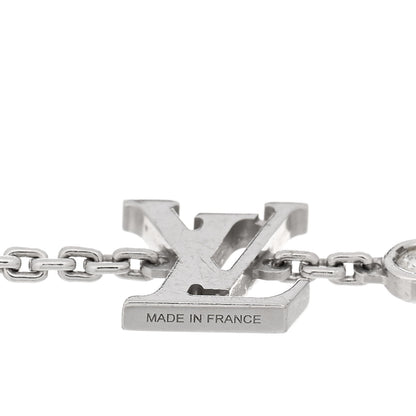 Louis Vuitton 18K White Gold Diamond Idylle Blossom LV Bracelet 3 of 4