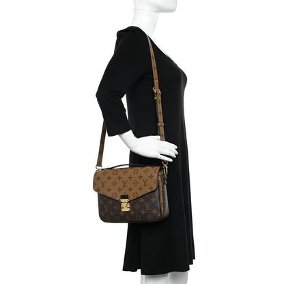 Louis Vuitton Reverse Monogram Pochette Metis 2 of 9