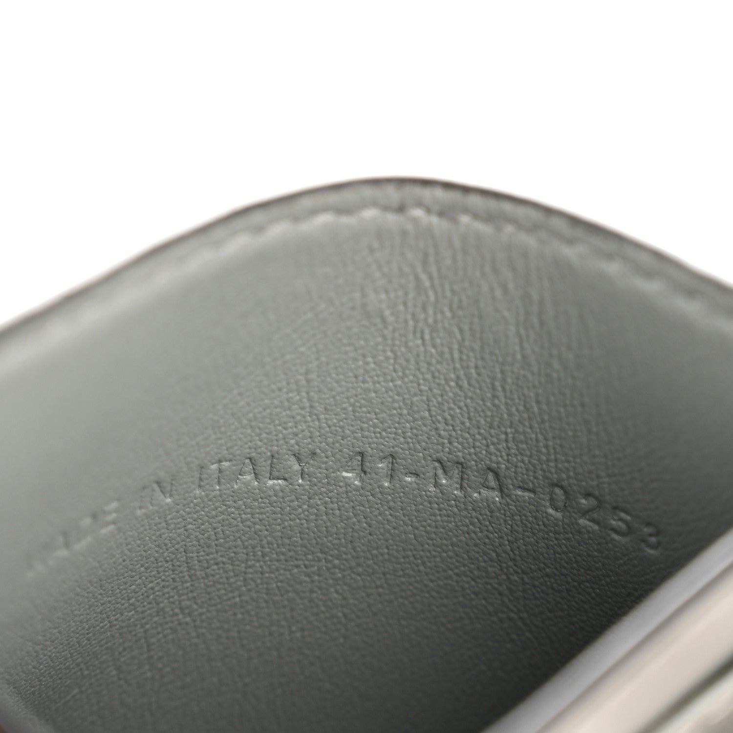Christian Dior Oblique Calfskin 30 Montaigne Freesia Card Holder Grey 7 of 10