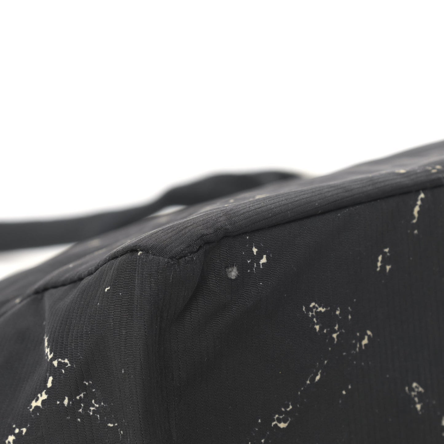 Nylon Travel Tote Black