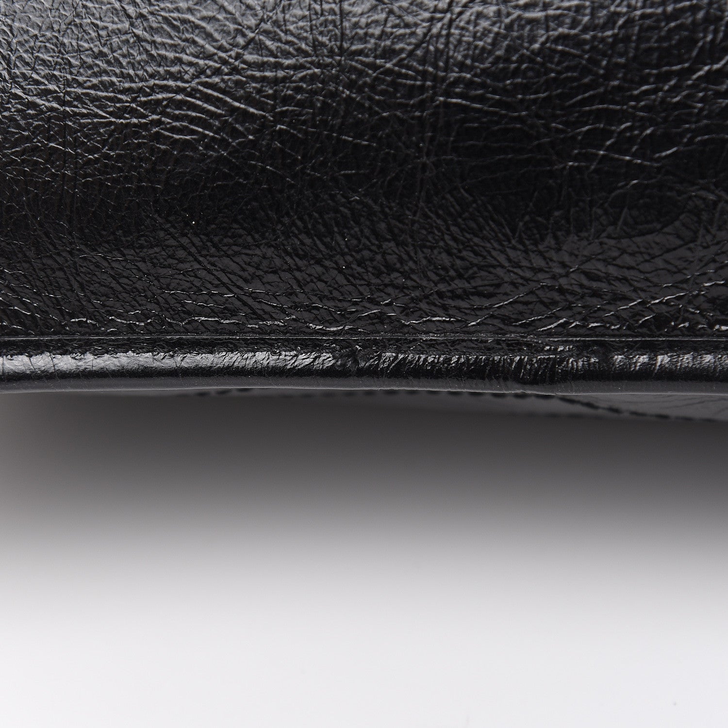 Saint Laurent Crinkled Calfskin Matelasse Monogram Medium Niki Chain Satchel Black 12 of 13