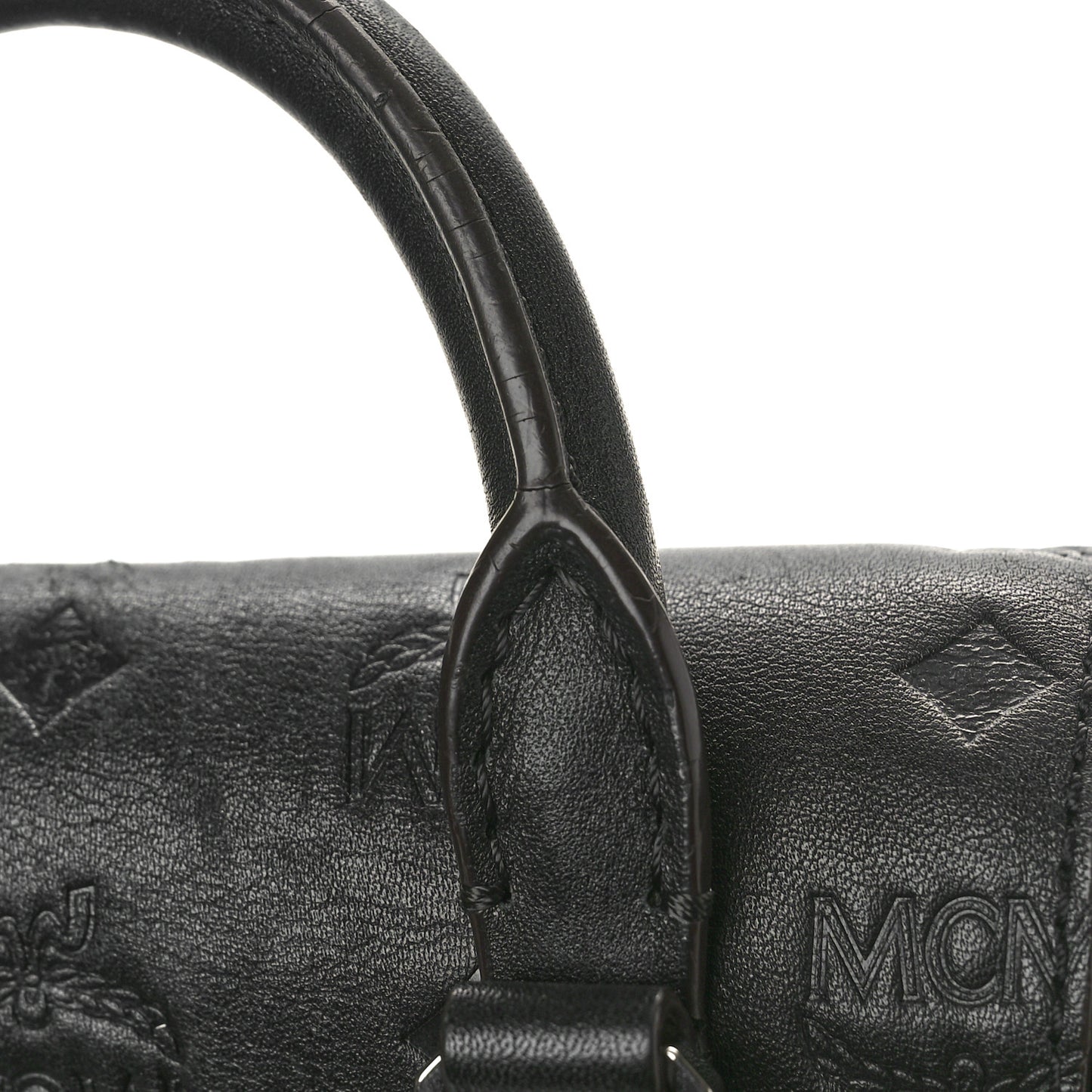 Calfskin Ottomar Monogram Essential Backpack Black