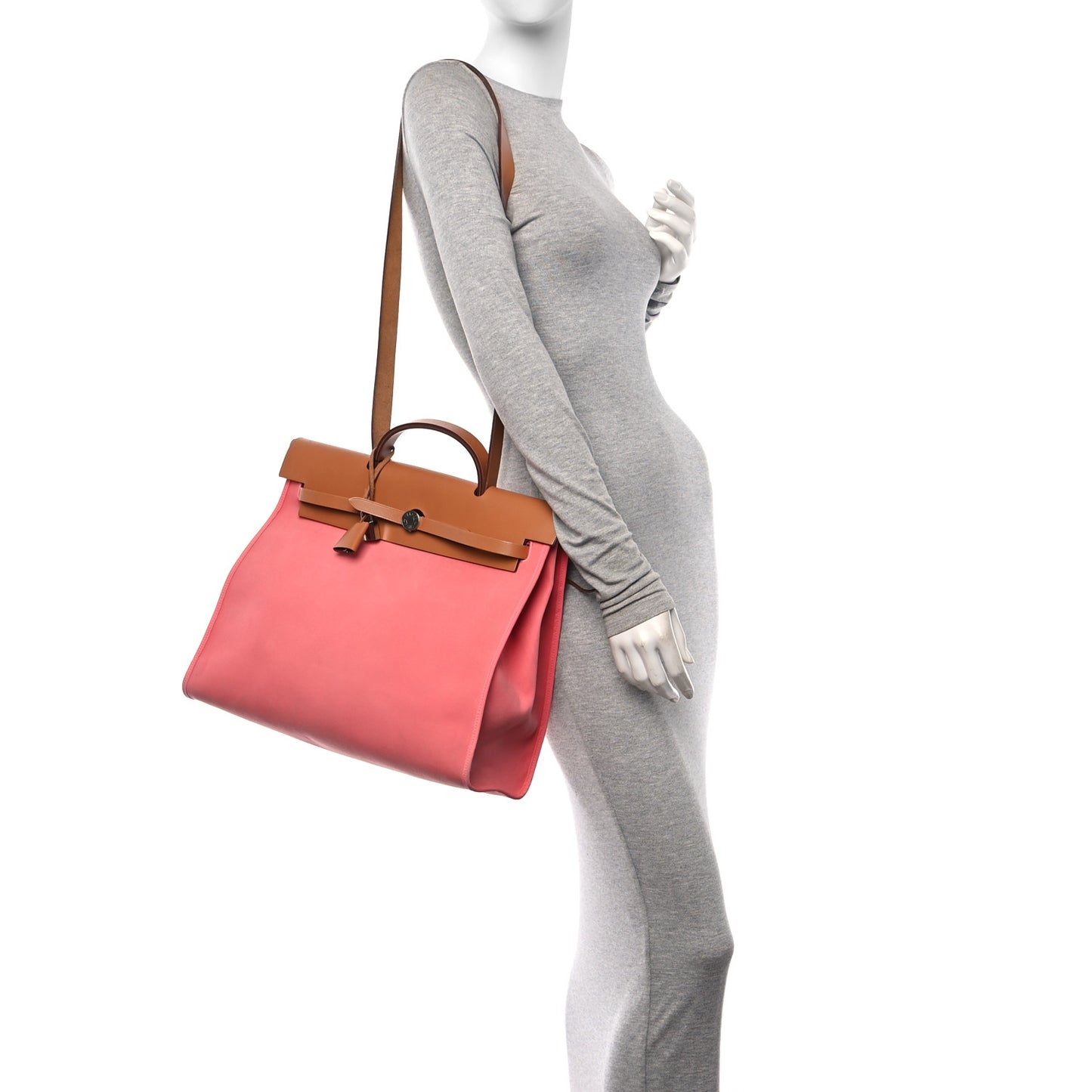 Toile Vache Hunter Herbag Zip 39 MM Rose Azalee