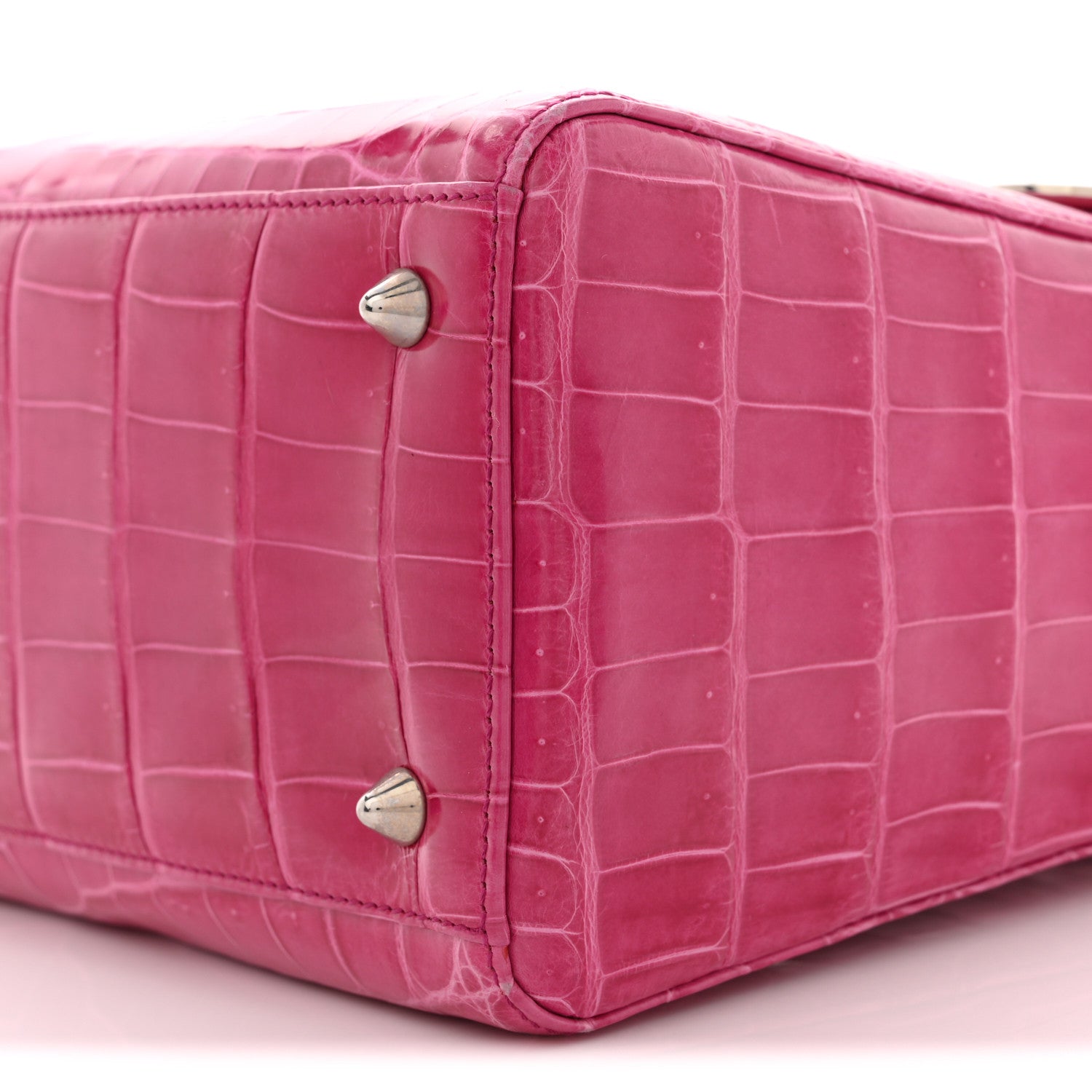 Christian Dior Alligator Medium Lady Dior Pink 1873768 – FASHIONPHILE