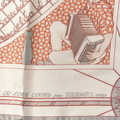 Hermes Silk Voyage Au Long Cours Scarf 90 2 of 3