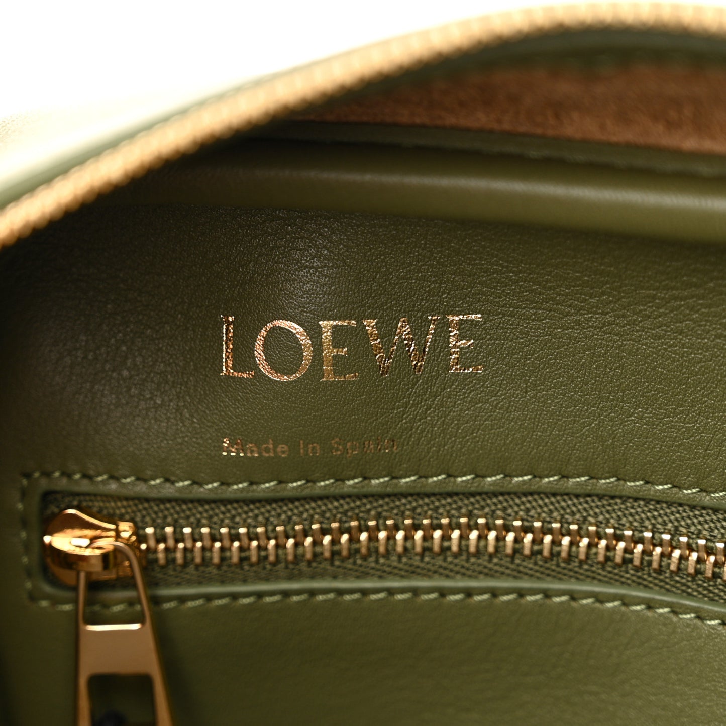 Jacquard Anagram Calfskin Amazona 19 Avocado Green