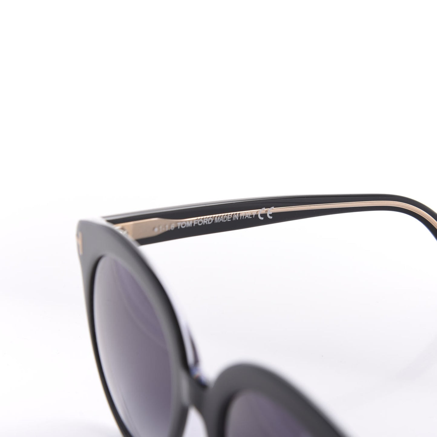 Monica Round Sunglasses TF429 Black