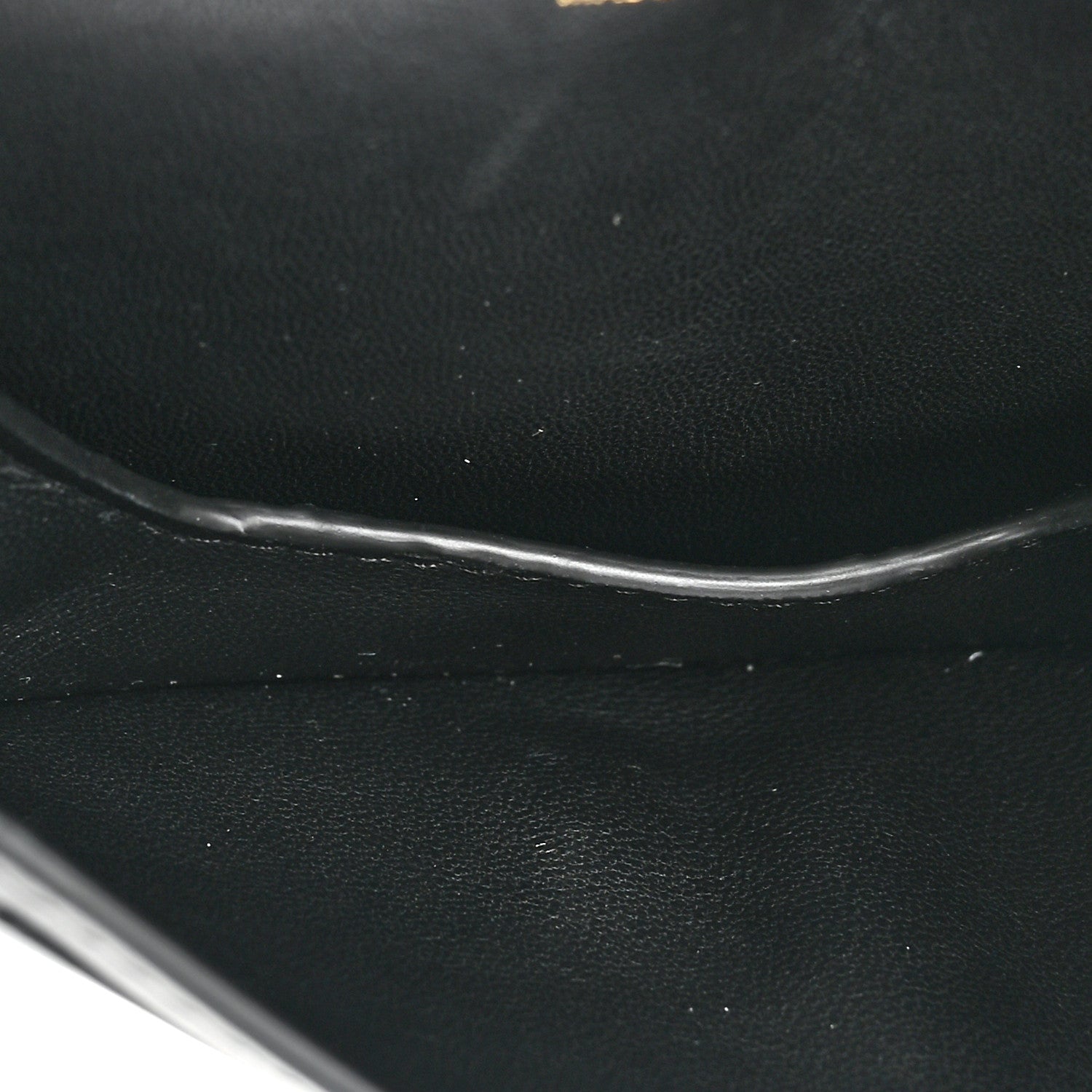 Burberry Calfskin Micro Olympia Card Case Black 5 of 9