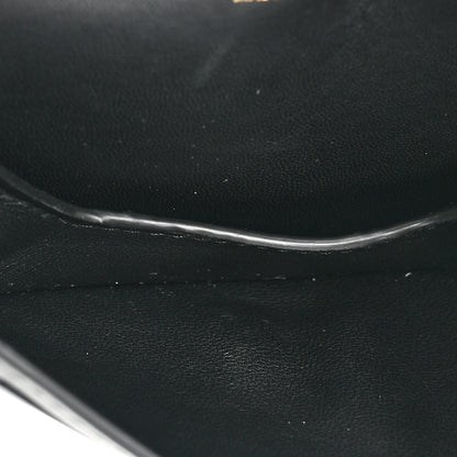 Burberry Calfskin Micro Olympia Card Case Black 5 of 9