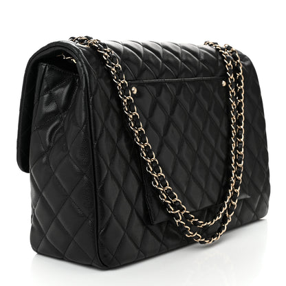 Chanel Caviar Quilted XXL Travel Flap Bag Black 3 of 11